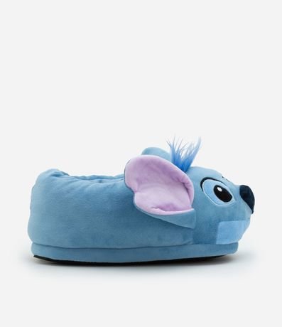 Pantufla Cerrada con Bordado Stitch y Orejitas 3D