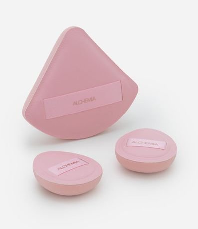 Kit 03 Esponjas de Maquillaje Diferentes Tamaños Alchemia