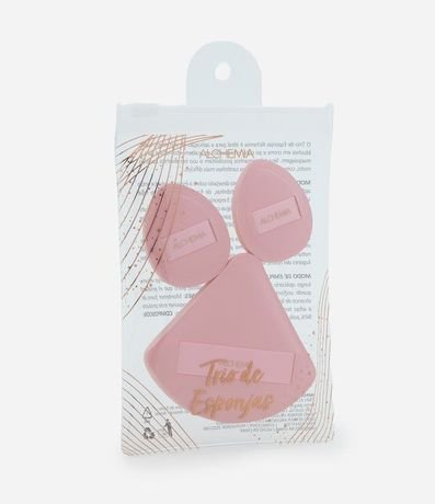 Kit 03 Esponjas de Maquillaje Diferentes Tamaños Alchemia 2