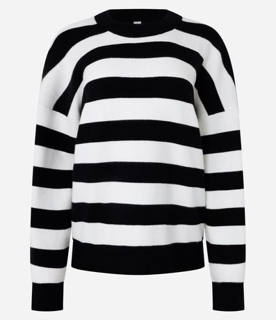 Saco Regular con Rayas y Textura Jacquard 4