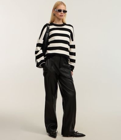 Saco Regular con Rayas y Textura Jacquard 2