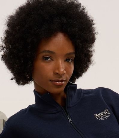 Campera en Algodón con Forro Fleece y Estampa Phoenix 3