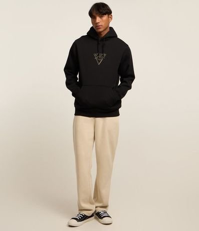 Buzo Comfort en Algodón con Estampa de Triángulo 2