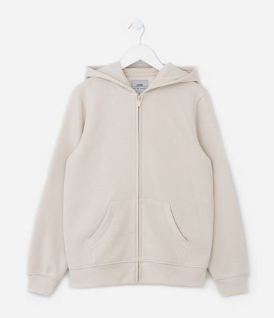 Campera Basica Lisa en Algodón - Talle 5 a 14 años