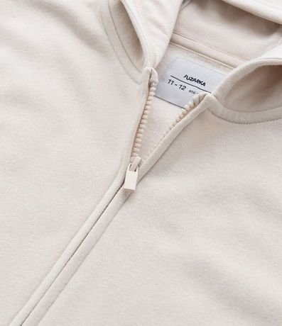 Campera Basica Lisa en Algodón - Talle 5 a 14 años 6