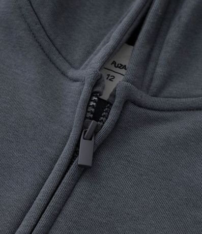 Campera Basica Lisa en Algodón - Talle 5 a 14 años 6