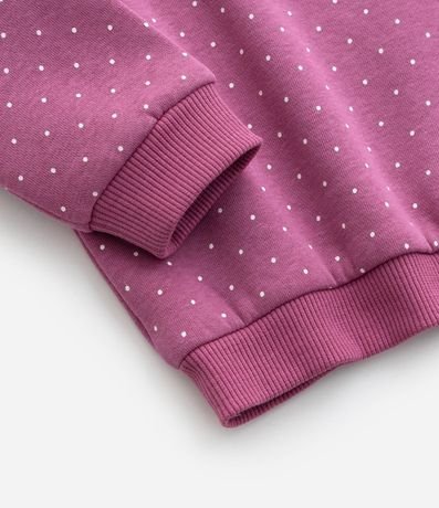 Saco Infantil con Volado y Bordado Abeja - Talle 0 a 18 meses 5