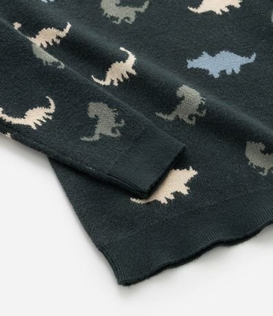Suéter Infantil con Estampa Dinosaurios - Talle 1 a 4 años 5