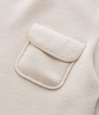 Suéter Infantil con Pequeño Bolsillo y Solapa - Talle 1 a 4 años 6