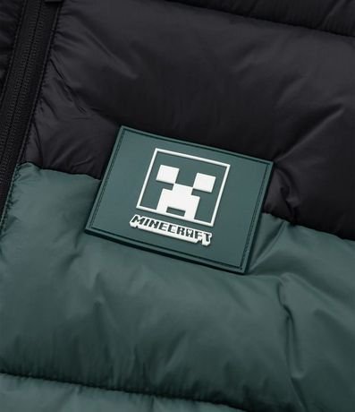 Campera Infantil con Recortes y Estampa Minecraft - Talle 5 a 14 años 6