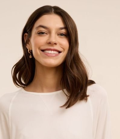 Pijama Largo en Plush con Estampa de Osito y Bolsillo 3