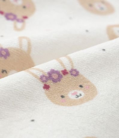 Mono Infantil con Forro Sherpa y Capucha con Orejitas - Talle 0 a 18 meses 4