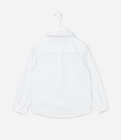 Camisa Básica Infantil en Oxford con Bolsillo - Talle 1 a 5/6 años 2