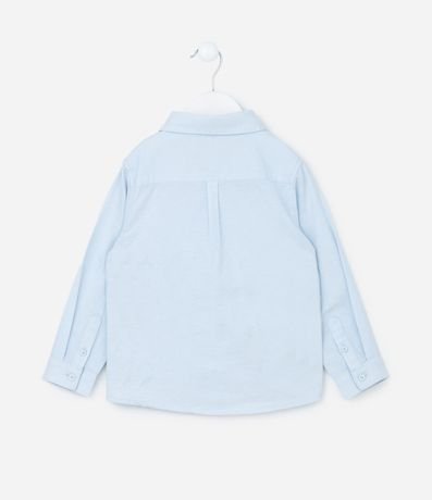 Camisa Básica Infantil en Oxford con Bolsillo - Talle 1 a 5/6 años 2