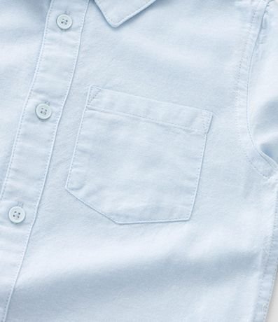 Camisa Básica Infantil en Oxford con Bolsillo - Talle 1 a 5/6 años 6