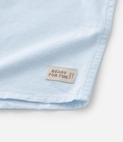 Camisa Básica Infantil en Oxford con Bolsillo - Talle 1 a 5/6 años 7