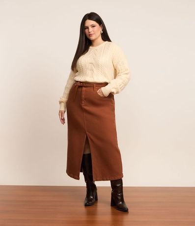 Buzo de Punto Pesado Curve & Plus Size 4