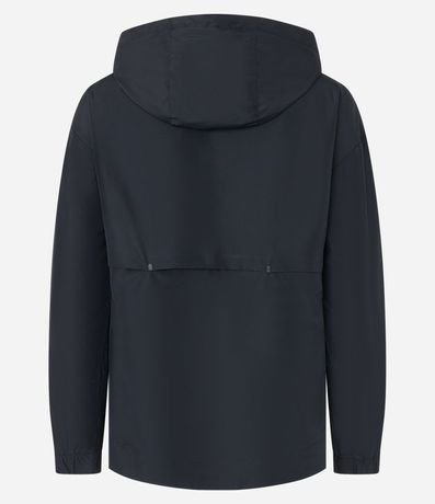 Campera Corta Vento Alargada con Saquito para Guardar 6