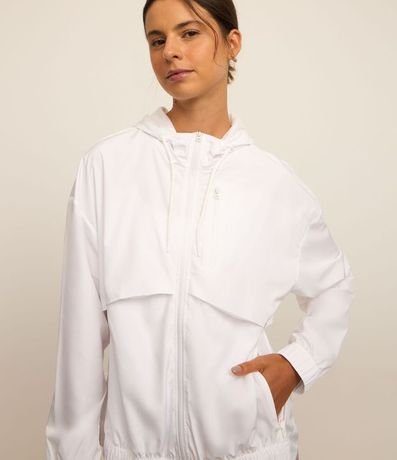 Campera Corta Vento Alargada con Saquito para Guardar