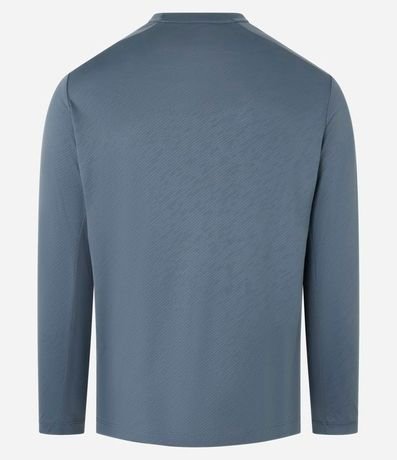 Remera Deportiva Dry Fit con Estampa Rayada 5