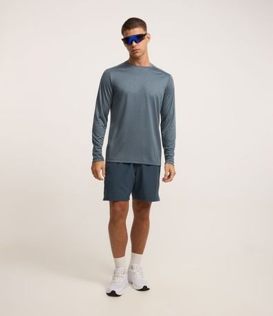 Remera Deportiva Dry Fit con Estampa Rayada 2