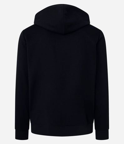 Saco Deportivo Texturizado con Raya Reflectante y Capucha 11