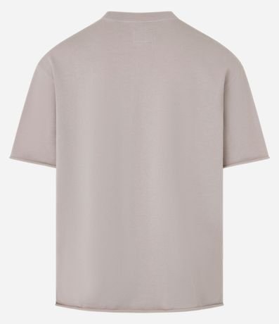 Camiseta de Punto con Dobladillo Recortado 6