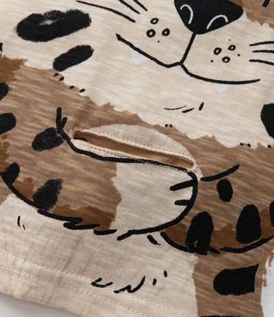 Remera Infantil con Estampa Interactiva Tigrito - Talle 1 a 5 años 4