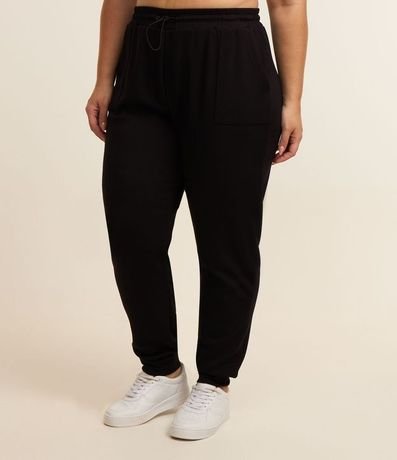 Pantalón Jogger Deportivo con Cintura Ajustable Curve & Plus Size 2