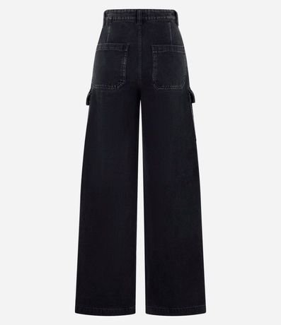 Pantalón años 90 en Jeans con Bolsillo Cargo 7