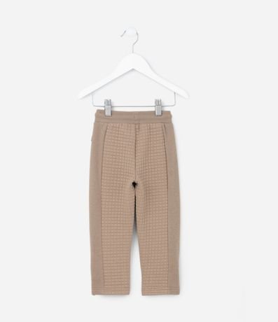 Pantalón Infantil con Textura Cuadriculada - Talle 1 a 5 años 2