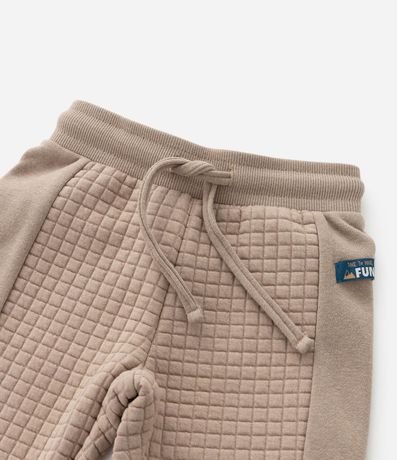 Pantalón Infantil con Textura Cuadriculada - Talle 1 a 5 años 6