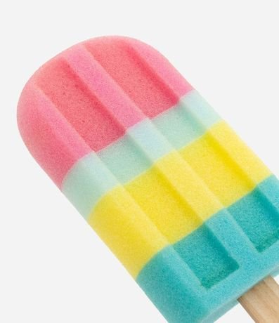 Esponja de Banho Picole Colorido Alchemia 3