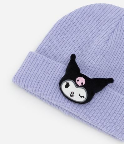 Gorro Infantil en Punto con Bordado da Kuromi - Talle único 2