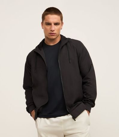 Campera Deportiva Básica con Capucha
