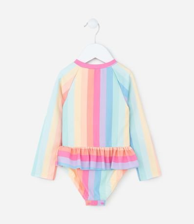 Malla Infantil con Protección UV y Volados - Talle 1 a 4 años 2