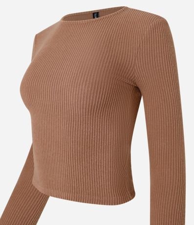 Blusa Texturizada en Malla Calientita 6