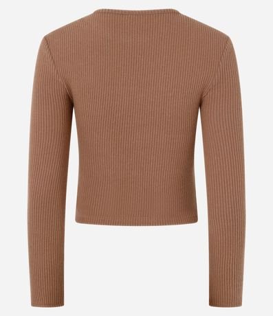 Blusa Texturizada en Malla Calientita 7