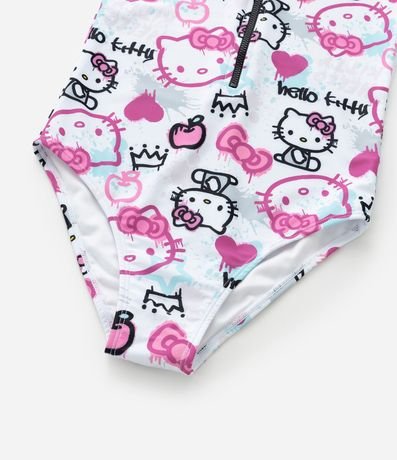Malla Infantil con protección UV y Estampa Hello Kitty - Talle 5 a 14 años 4