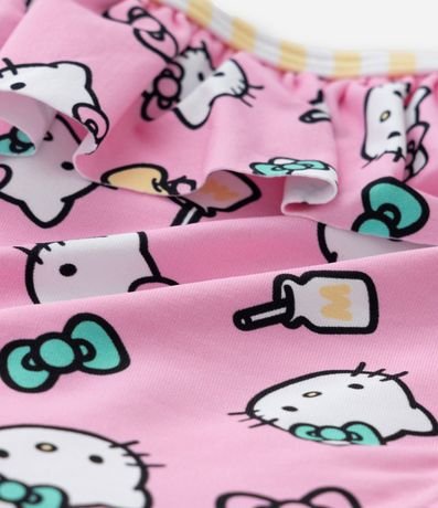 Conjunto Infantil con Protección UV y Estampa Hello Kitty - Talle 1 a 4 años 4