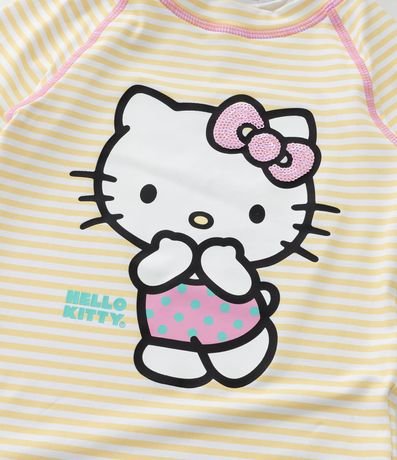 Conjunto Infantil con Protección UV y Estampa Hello Kitty - Talle 1 a 4 años 5