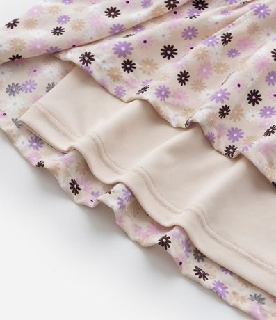 Vestido Infantil con Estampa Floral - Talle 5 a 14 años 7