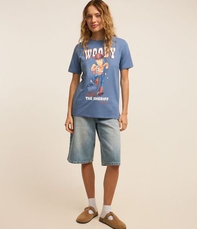 Remera T-shirt en Algodón con Estampa Woody 2
