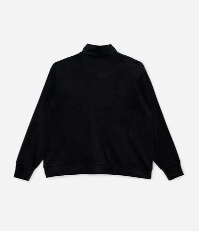 Campera Deportiva en Plush con Cuello Alto Curve & Plus Size 6