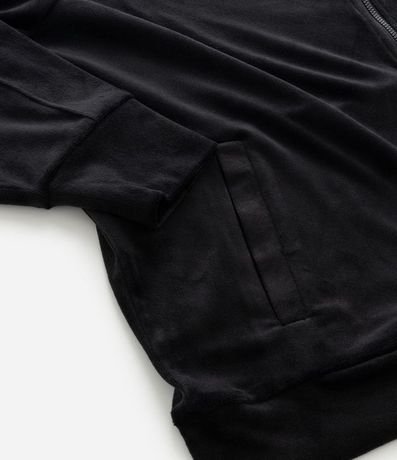 Campera Deportiva en Plush con Cuello Alto Curve & Plus Size 10