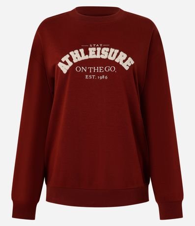 Saco Cerrado Deportivo en Algodón con Bordado Athleisure 4