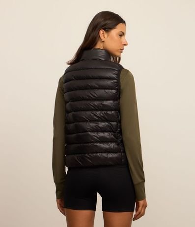 Chaleco Deportivo Puffer Ultraligero en Poliamida con Bolsita 3