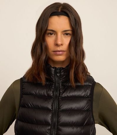 Chaleco Deportivo Puffer Ultraligero en Poliamida con Bolsita 5