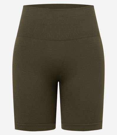 Bermuda Deportiva Acanalada en Rib Seamless
