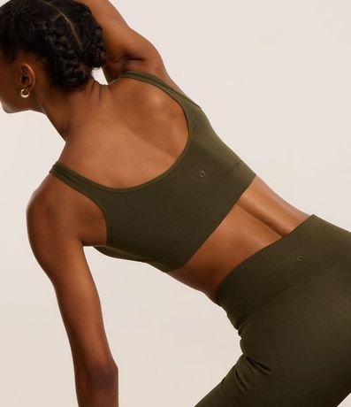 Top Deportivo con Copa en Poliamida Seamless